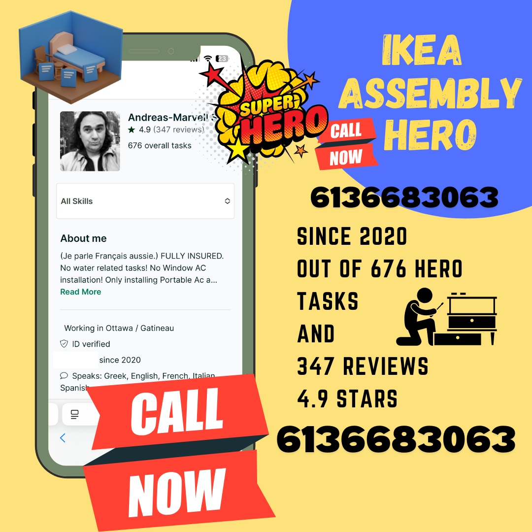 Ikea Assembly Hero Ottawa Gatineau | Furniture Assembly Request